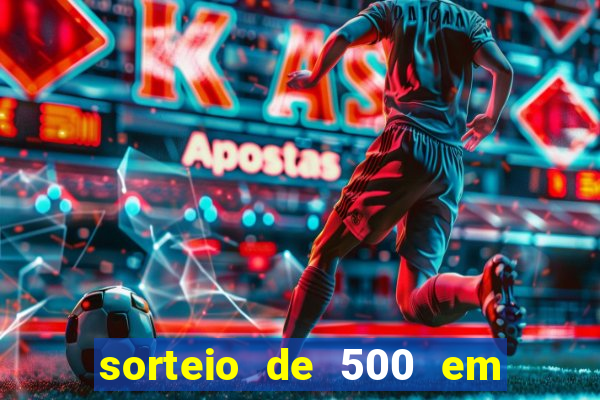 sorteio de 500 em cash toda segunda feira novibet